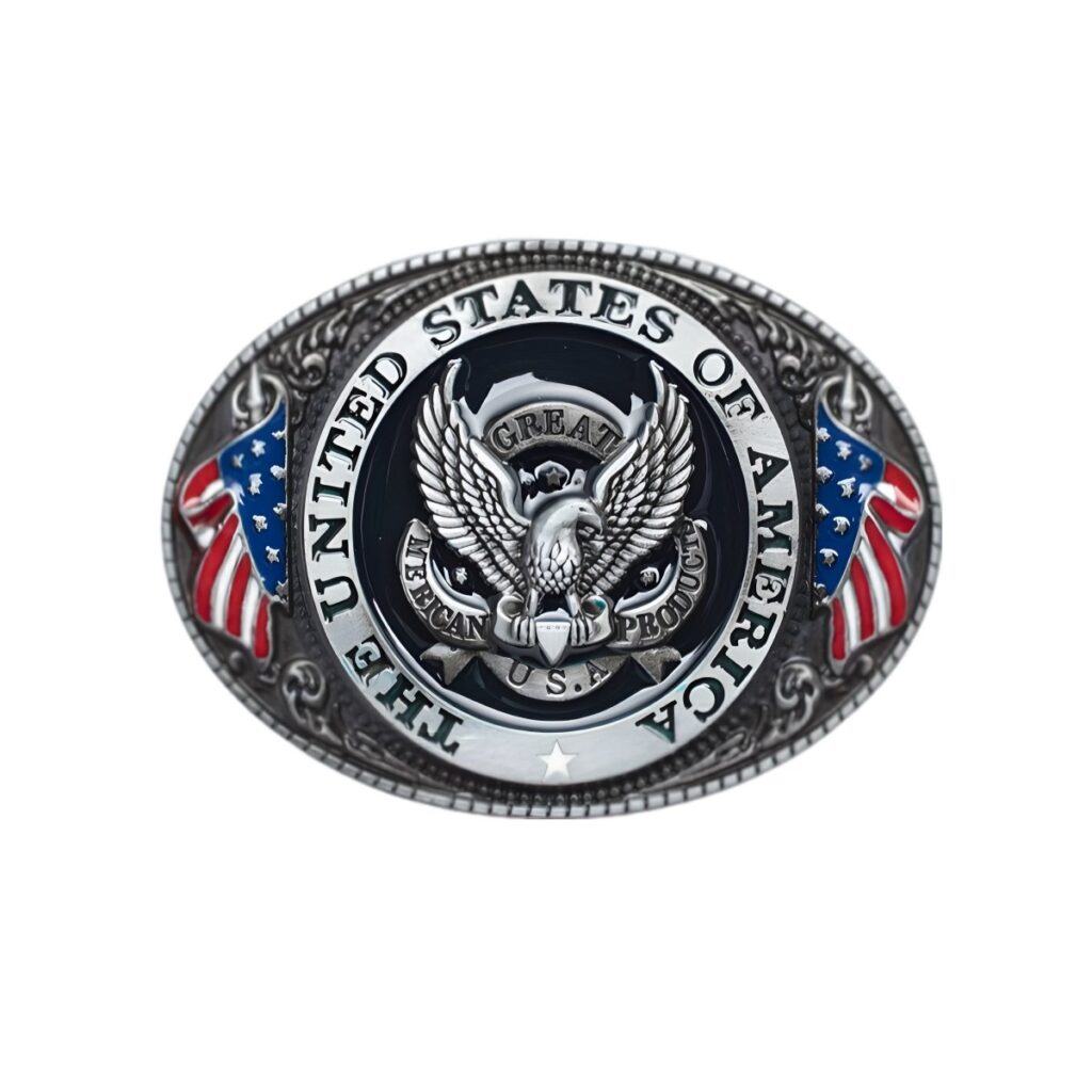 boucle de ceinture americaine the united states of america modele harrison 963688