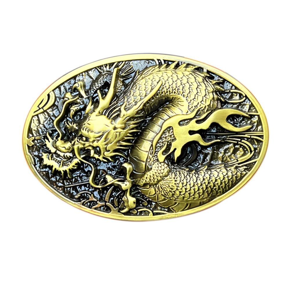 boucle de ceinture animal dragon asiatique modele jerry 635521