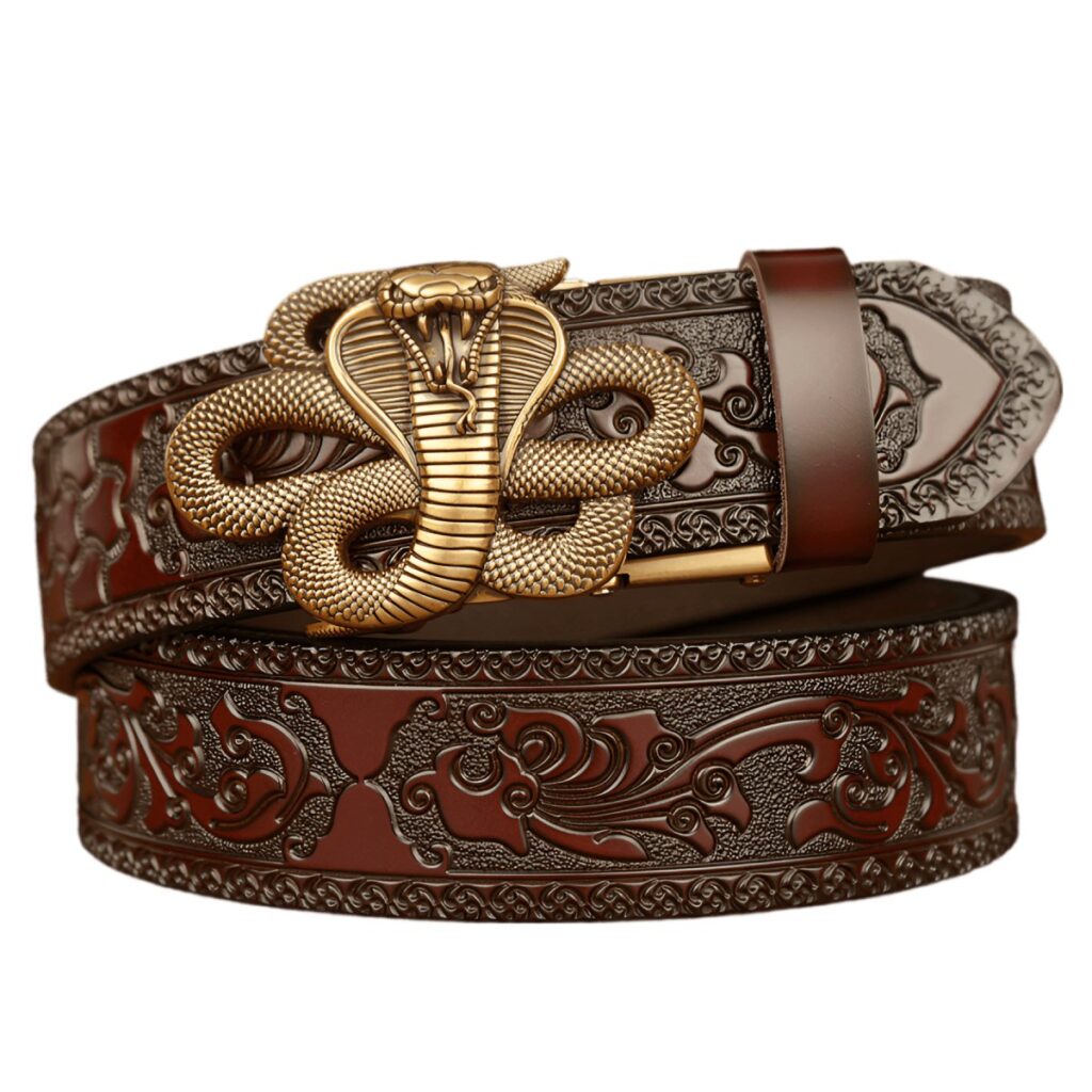 ceinture esprit animal a motif cobra modele riley 803028