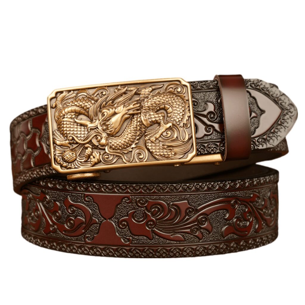 ceinture esprit animal a motif dragon dans les airs modele rohan 706231