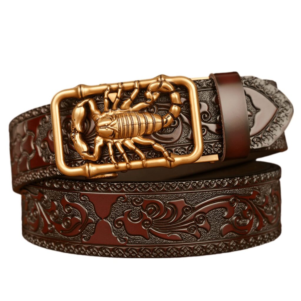 ceinture esprit animal a motif scorpion modele walker 658966