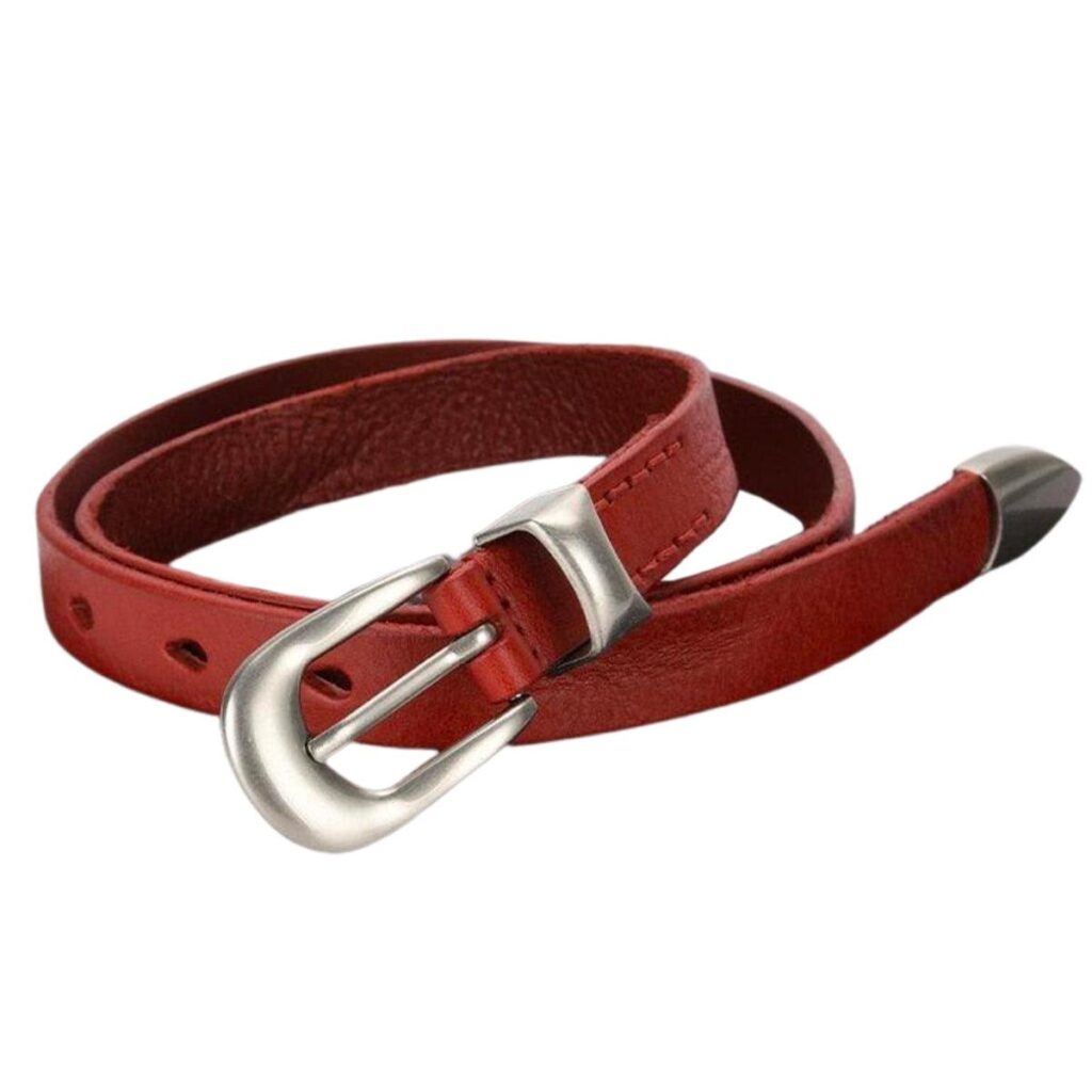 ceinture fine en cuir pour femme modele hisunia 978341