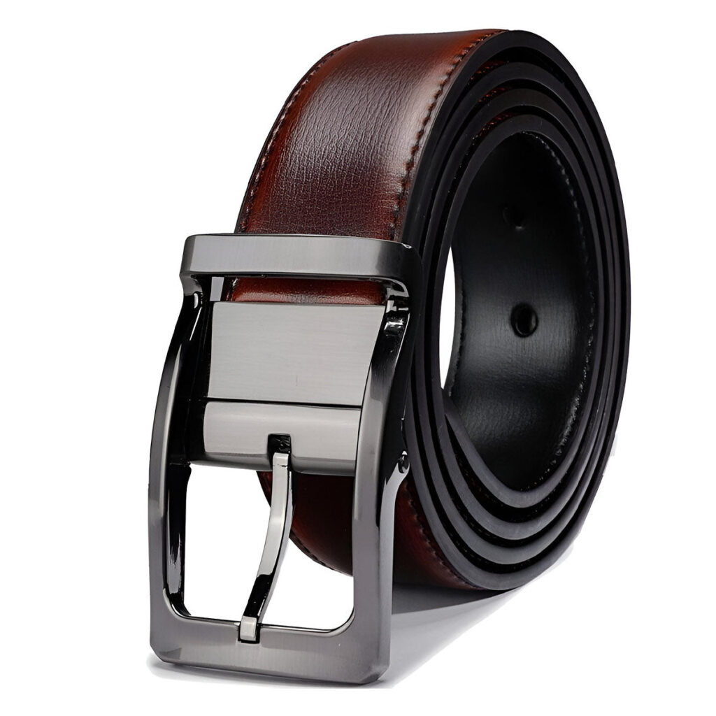 ceinture reversible en cuir 2 en 1 pour homme modele millano 186937